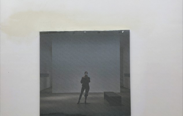 MICKY FOCKE Alone in my Museum - Effecting Empty 60x40 cm Paintography 2022